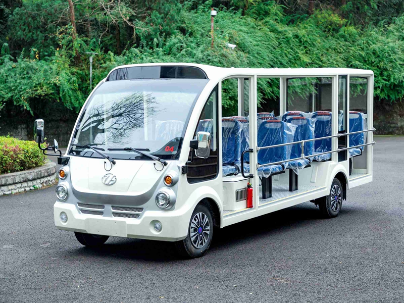 ZH款14座燃油观光车