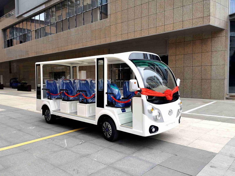 传奇11座电动观光车